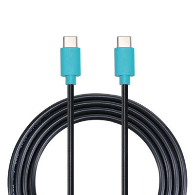 Cabeças de metal de 100W PD Cable de carregamento rápido USB C durável com revestimento TPE para MacBook CE Certificado