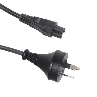 SAA Certified AU 3P to IEC C5 Power Cord 2.5A 250V, 0.75mm2 H05VV-F para computador portátil/impressora (3ft-15ft)