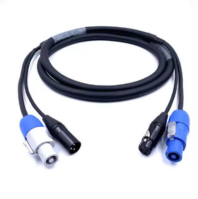 SAC3FCA para SAC3FCB Professional Plus 3 Pin Powercon Dmx Combo Cable Combi Powercon
