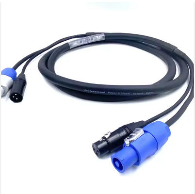 SAC3FCA para SAC3FCB Professional Plus 3 Pin Powercon Dmx Combo Cable Combi Powercon