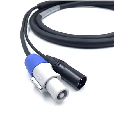 SAC3FCA para SAC3FCB Professional Plus 3 Pin Powercon Dmx Combo Cable Combi Powercon