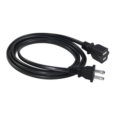Cabo de substituição de energia de 15A 125V fino NEMA 1-15P a 1-15R cabo de extensão para pequenos dispositivos eletrônicos / portáteis
