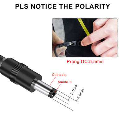 Adaptador de scooter de carregamento rápido de 100-240V AC para DC 12V/24V com proteção contra sobrecarga