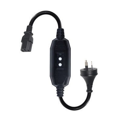 AU 3P a C13 Cordão de alimentação RCD Plug de segurança para computadores Data Centers com certificação padrão AU