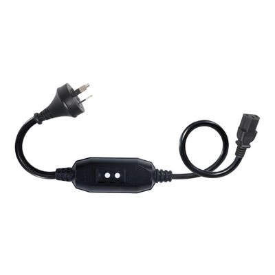AU 3P a C13 Cordão de alimentação RCD Plug de segurança para computadores Data Centers com certificação padrão AU