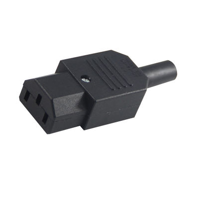 Premium Heavy Duty 18AWG 3 Prong IEC 60320 C13 Cordão de alimentação para monitor de servidor de computador, 250V 10A 3M com PVC flexível certificado CE RoHS