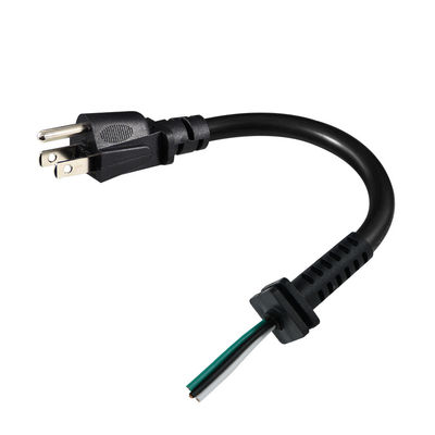 Corda de alimentação SR de alta flexibilidade (NEMA 5-15P a SR Plug para equipamentos industriais/dispositivos médicos 15A 120V 60Hz)
