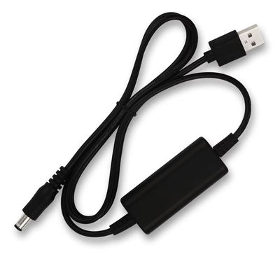 USB para DC 5V 12V Cable de conversão de tensão step up com proteção contra sobrecarga - Para painel solar / dispositivo portátil, adaptador de energia à prova d'água de 36W