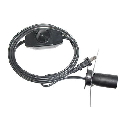NEMA 1-15P para E14 cabo de adaptador de tomada com atenuador, conversor de tomada de energia para porta de lâmpada SPT-2 18AWG
