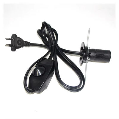 Portador de lâmpada E14 giratório ajustável com interruptor AU Plug & Dimmer para iluminação doméstica / de escritório, 110-250V IP20 (certificado CE)