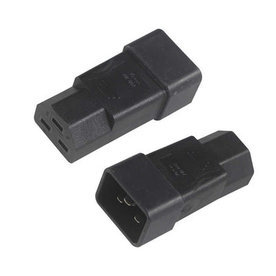 Entrada de energia Empilhadeira de adaptador de energia certificada CE para equipamentos industriais/dispositivos médicos com conector C13 a C20 de 100-240 V AC