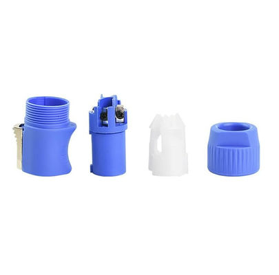 Conector fêmea Neutrik NAC3FCA PowerCON A-Type 20A 250V AC Azul