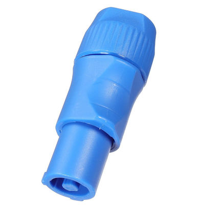 NAC3MPA PowerCON Conector masculino de tipo A, azul, entrada de energia, 20A 250V AC, conector de bloqueio para equipamentos de palco profissionais