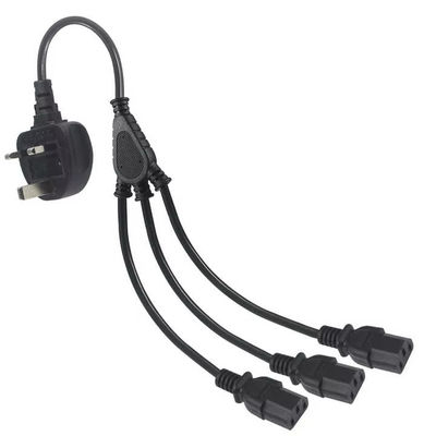 Cabo de alimentação UK para C13 1,8M 250V 13A para Rack de Servidor