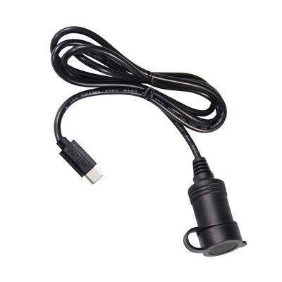 12V 24V Dual Input USB-C Car Charger Adaptador Converter para Carregamento de Veículos com QC3.0 Carregamento Rápido e Proteção de Segurança