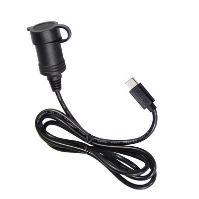 12V 24V Dual Input USB-C Car Charger Adaptador Converter para Carregamento de Veículos com QC3.0 Carregamento Rápido e Proteção de Segurança