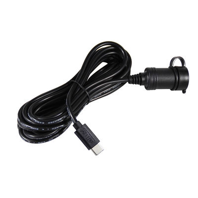 12V 24V Dual Input USB-C Car Charger Adaptador Converter para Carregamento de Veículos com QC3.0 Carregamento Rápido e Proteção de Segurança