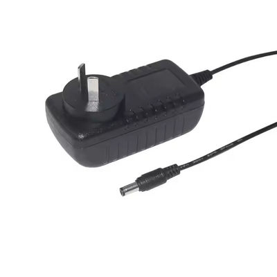 Conector Au Pin DC Plug para 2 AU Pin DC Condutor de cobre puro Adaptador de energia ABS Material de isolamento Entrada 12V 1A/2A