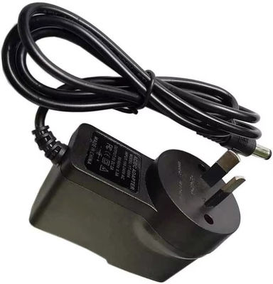 Conector Au Pin DC Plug para 2 AU Pin DC Condutor de cobre puro Adaptador de energia ABS Material de isolamento Entrada 12V 1A/2A