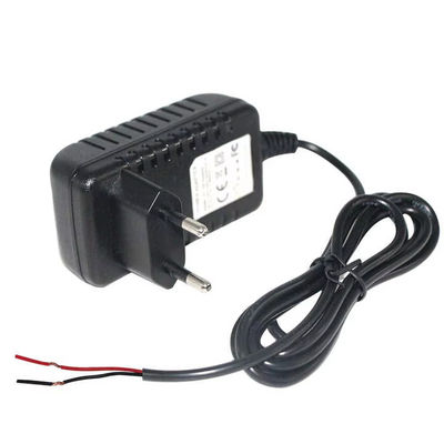 Cabo de alimentação da UE com extremo de fio desnudo 2 pin European Plug to Open Wire Cabo AC para bricolage, LED, fonte de alimentação
