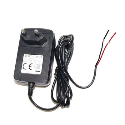 Cabo de alimentação da UE com extremo de fio desnudo 2 pin European Plug to Open Wire Cabo AC para bricolage, LED, fonte de alimentação