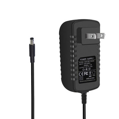 Adaptador de energia US Plug 12V 2A para roteadores, luzes LED e CFTV