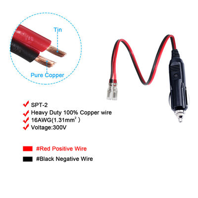 Conector de 12V para auto-ligadores para Faston 850 cabo de conector terminal para aplicações DIY