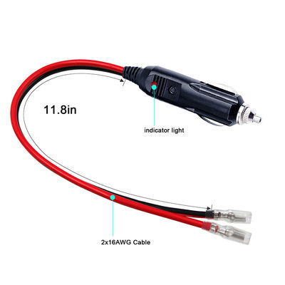 Conector de 12V para auto-ligadores para Faston 850 cabo de conector terminal para aplicações DIY