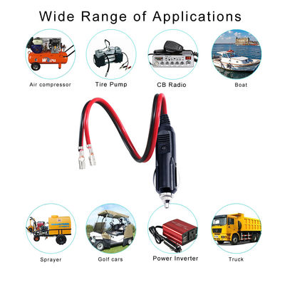 Conector de 12V para auto-ligadores para Faston 850 cabo de conector terminal para aplicações DIY