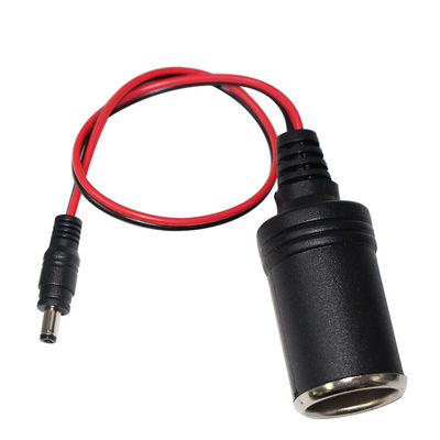 Conexão do isqueiro de cigarros para cabo de alimentação de tomada de corrente contínua para alimentação de 12V 24V Dispositivos de bricolage e equipamentos de veículos