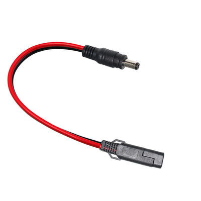 Cabo de adaptador de energia SAE para DC Plug para painel solar de 12V Bateria de motocicleta e eletrônica DIY