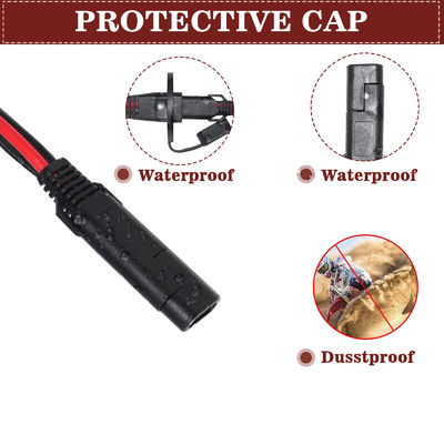 Cable de adaptador de energia SAE para DC 12V 24V para painéis solares