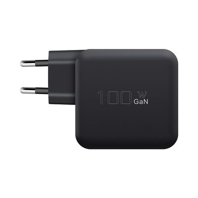 1A+2C 3port 100W PD Charger EU Plug Power Adapter para Carregamento de Laptop