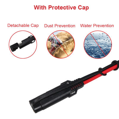 12 V SAE para adaptador de isqueiro de cigarros para painéis solares
