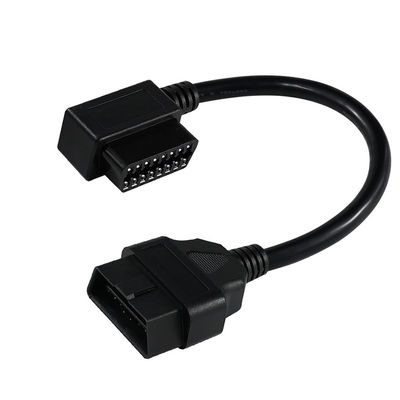 OBD-II 16Pin Cabos de extensão de macho para fêmea para ferramentas de diagnóstico de carros