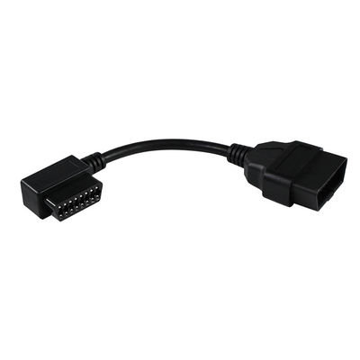 OBD-II 16Pin Cabos de extensão de macho para fêmea para ferramentas de diagnóstico de carros