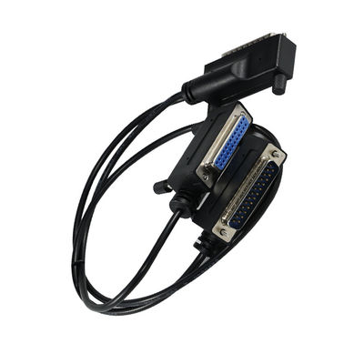 DB25 Cabo de extensão paralelo de macho para fêmea com conector blindado de 25 pines para dispositivo de porta serial CNC da impressora PC