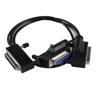 Conector D-Sub de Contato Misto com Pinos de Alimentação e Sinal para Interface de Comunicação de Equipamentos de Automação Industrial