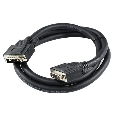 Conector D-Sub de Contato Misto com Pinos de Alimentação e Sinal para Interface de Comunicação de Equipamentos de Automação Industrial