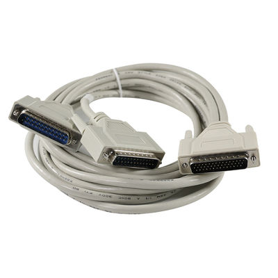 Cabo Adaptador Divisor DB44 Macho para Duplo DB25 Macho para Controlador de Movimento CNC ou Expansão de E/S Industrial