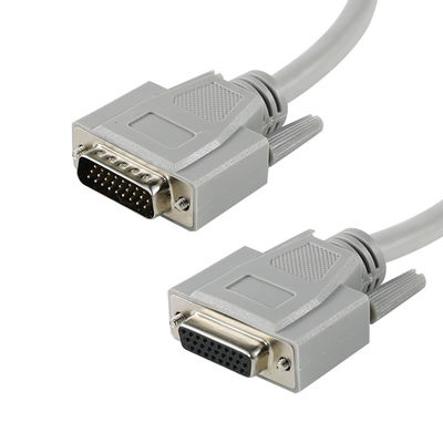 Cabo de Extensão Paralela DB26 Macho para Fêmea com Conector D-sub de 26 Pinos para Equipamentos Industriais e Transmissão de Sinal CNC