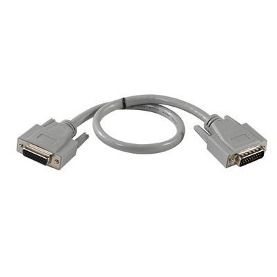 Cabo de Extensão Paralela DB26 Macho para Fêmea com Conector D-sub de 26 Pinos para Equipamentos Industriais e Transmissão de Sinal CNC