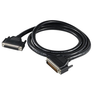 Cabo de extensão paralelo masculino a feminino blindado DB-50 com parafusos para comunicação de dados ou equipamento industrial 25 pares