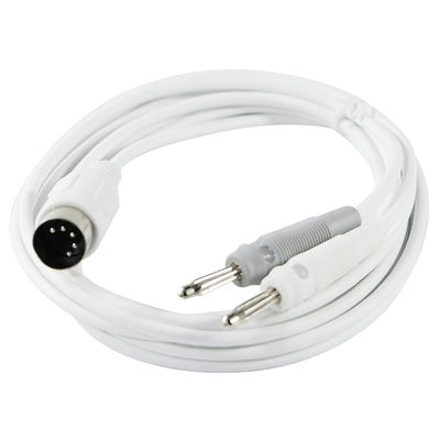 5-Pin 180° DIN Fêmea para dupla Banana Plug Cable Assembly para testes de áudio ou equipamento de alimentação eléctrica cabo de sinal blindado
