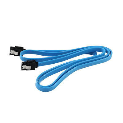 Cabo de dados SATA 3.0 de ângulo reto/direito com fecho de bloqueio para conexão HDD/SSD/ODD 6 Gbps, 3ft/5ft/6ft