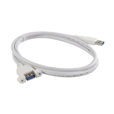 Cable de extensão de montagem de painel USB 3.0 macho para fêmea 3ft 4ft 5ft