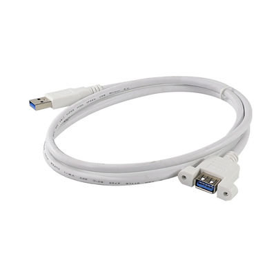 Cable de extensão de montagem de painel USB 3.0 macho para fêmea 3ft 4ft 5ft