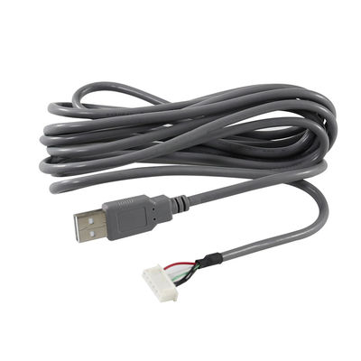 USB 2.0 Um cabo de bloqueio de terminal de 5 pines para comunicação serial industrial e sistema incorporado 3ft/4ft/5ft
