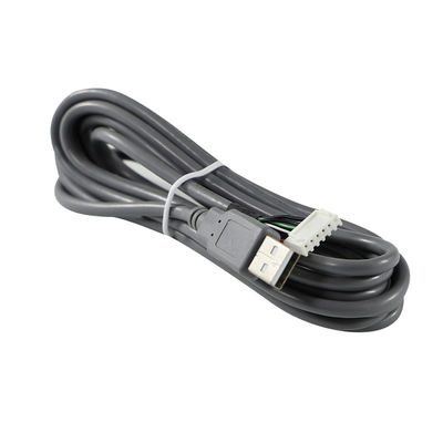 USB 2.0 Um cabo de bloqueio de terminal de 5 pines para comunicação serial industrial e sistema incorporado 3ft/4ft/5ft