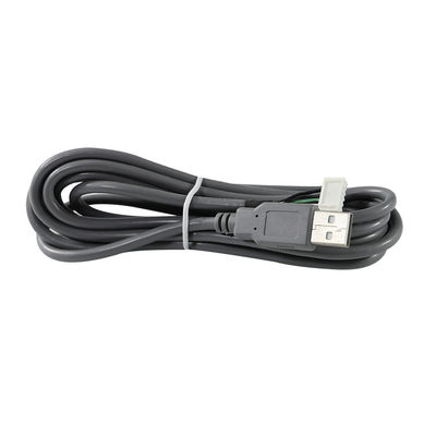 USB 2.0 Um cabo de bloqueio de terminal de 5 pines para comunicação serial industrial e sistema incorporado 3ft/4ft/5ft